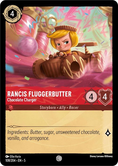 Rancis Fluggerbutter - Chocolate Charger (108/204) [Shimmering Skies] - Just $0.04! Shop now at Retro Gaming of Denver