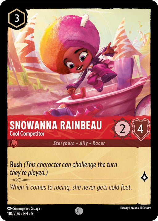 Snowanna Rainbeau - Cool Competitor (110/204) [Shimmering Skies] - for just $0.10! 