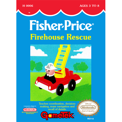 Fisher-Price Firehouse Rescue (Nintendo NES) - Premium Video Games - Just $0! Shop now at Retro Gaming of Denver