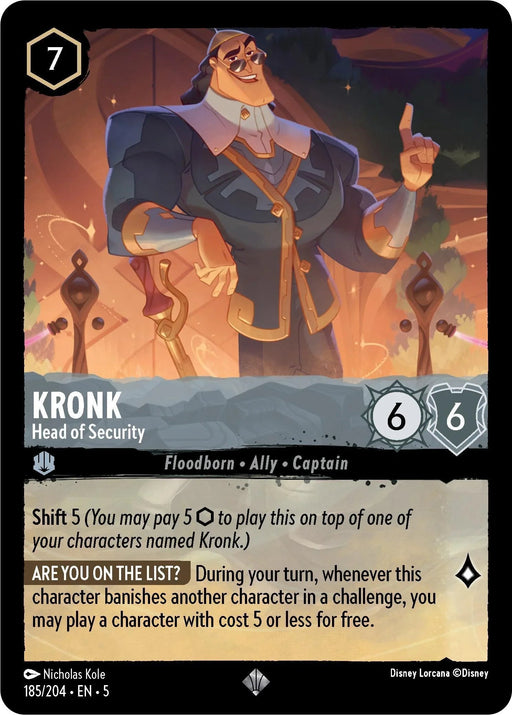 Kronk - Head of Security (185/204) [Shimmering Skies] - for just $0.10! 