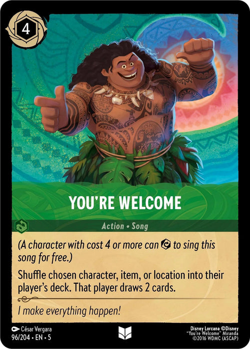 You're Welcome (96/204) [Shimmering Skies] - for just $0.15! 