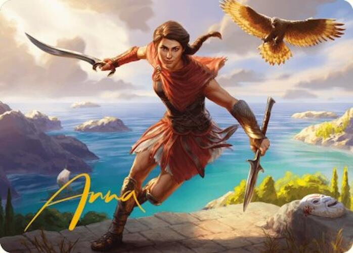 Kassandra, Eagle Bearer Art Card (Gold-Stamped Signature) [Assassin's Creed Art Series] - Just $0.80! Shop now at Retro Gaming of Denver