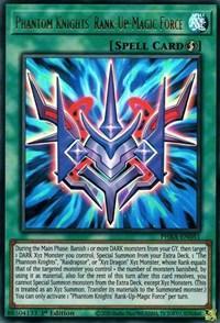Phantom Knights' Rank-Up-Magic Force [PHRA-EN051] Ultra Rare - for just $1.60! 
