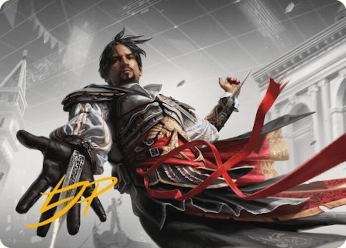 Ezio Auditore da Firenze Art Card (Gold-Stamped Signature) [Assassin's Creed Art Series] - Just $1.40! Shop now at Retro Gaming of Denver