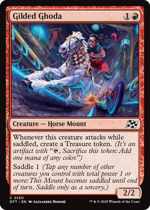 Gilded Ghoda (DFT-130) - Aetherdrift - for just $0.03! 