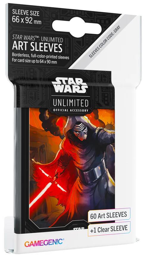 Gamegenic Star Wars: Unlimited Art Sleeves - Kylo Ren (60ct) - for just $5.95! 