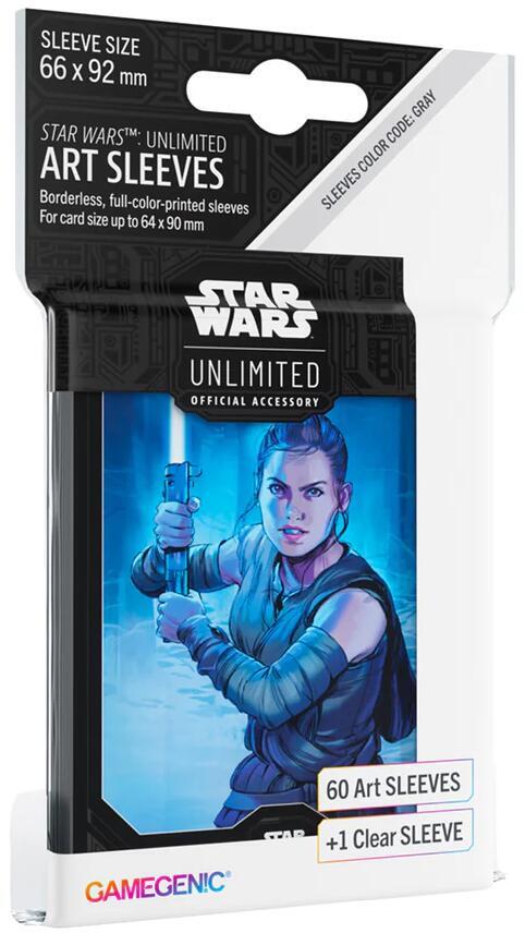 Gamegenic Star Wars: Unlimited Art Sleeves - Rey (60ct) - for just $5.95! 