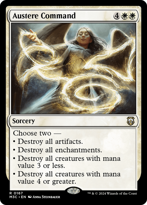 Austere Command (M3C-167) - Modern Horizons 3 Commander - for just $0.32! 