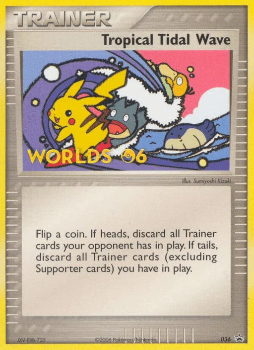 Tropical Tidal Wave (036) [Nintendo: Black Star Promos] - for just $0.10! 