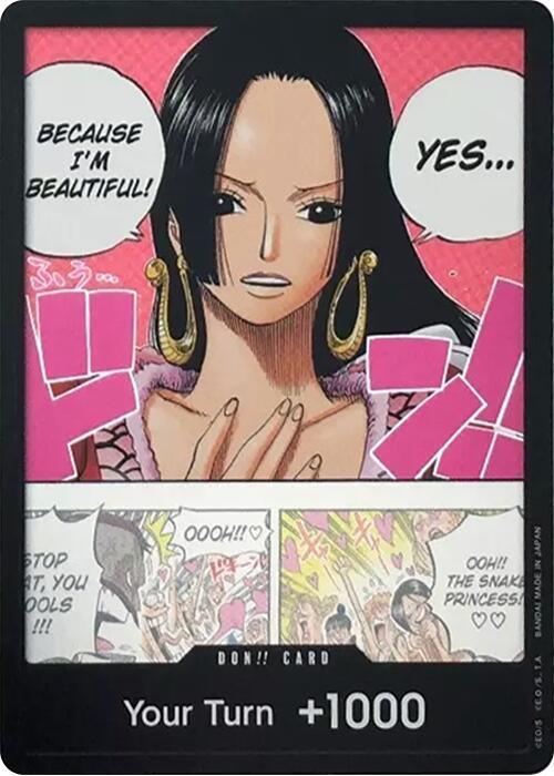 DON!! Card (Boa Hancock) (Double Pack Set Vol. 4) [500 Years in the Future] - for just $3.70! 