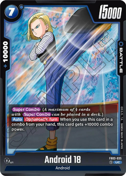 Android 18 [Raging Roar] - for just $0.10! 