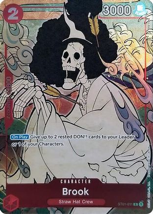 Brook (English Version 1st Anniversary Set) (ST01-011) - One Piece Promotion Cards Foil - for just $79.30! 