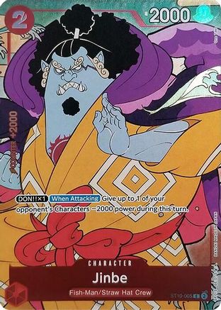 Jinbe (English Version 1st Anniversary Set) (ST10-005) - One Piece Promotion Cards Foil - for just $63.38! 