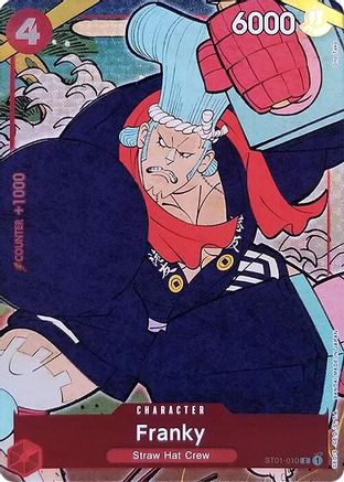 Franky (English Version 1st Anniversary Set) (ST01-010) - One Piece Promotion Cards Foil - for just $16.20! 