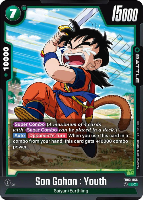 Son Gohan : Youth [Raging Roar] - for just $0.10! 