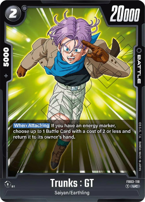 Trunks : GT [Raging Roar] - for just $0.10! 