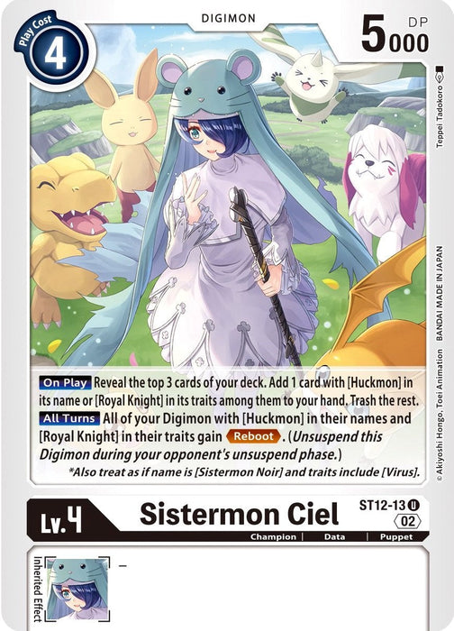 Sistermon Ciel [ST12-13] [Starter Deck: Jesmon] - Just $0.09! Shop now at Retro Gaming of Denver