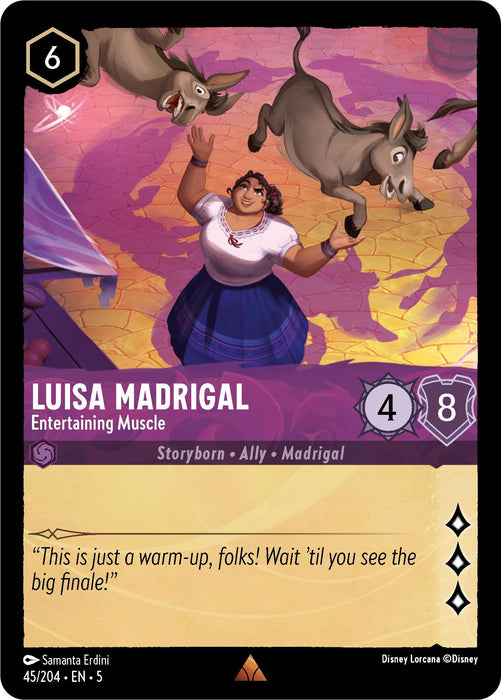 Luisa Madrigal - Entertaining Muscle (45/204) [Shimmering Skies] - for just $0.10! 