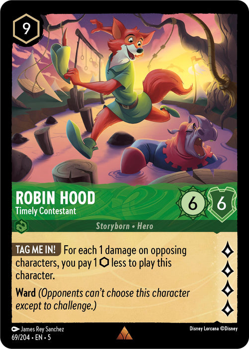 Robin Hood - Timely Contestant (69/204) [Shimmering Skies] - Just $0.10! Shop now at Retro Gaming of Denver