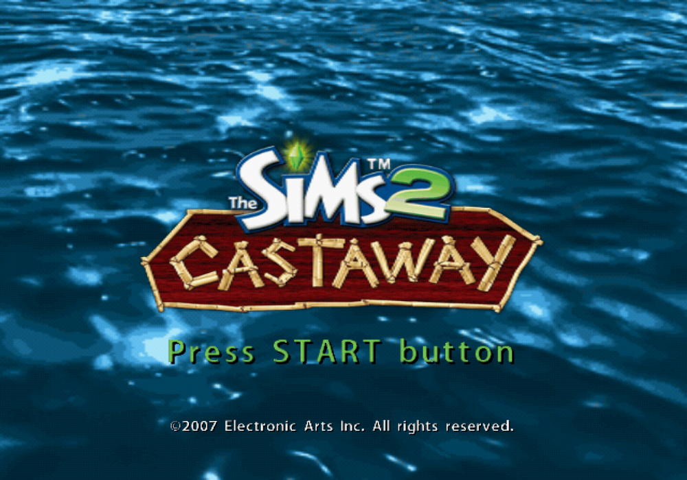 The Sims 2: Castaway – PlayStation 2 (PS2) - for just $20.99! 