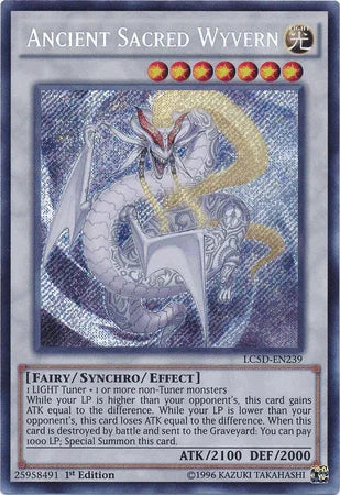 Ancient Sacred Wyvern [LC5D-EN239] Secret Rare - for just $6.05! 