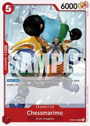 Chessmarimo (OP08-006) - Two Legends - for just $0.05! 