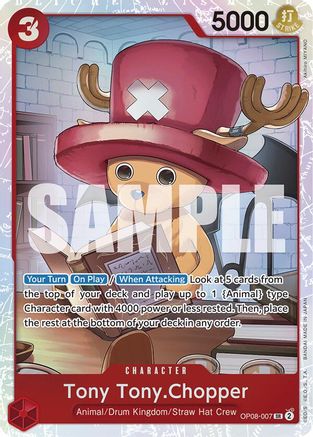 Tony Tony.Chopper (007) (OP08-007) - Two Legends Foil - for just $0.57! 