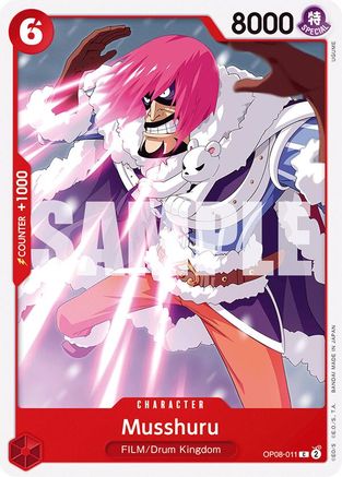 Musshuru (OP08-011) - Two Legends - for just $0.05! 