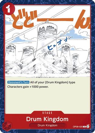 Drum Kingdom (OP08-020) - Two Legends - for just $0.05! 