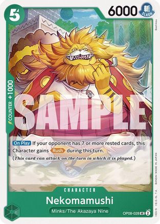 Nekomamushi (OP08-028) - Two Legends - for just $0.05! 