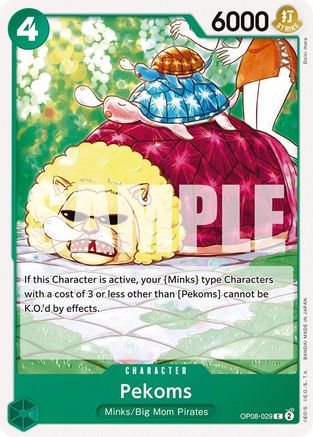 Pekoms (OP08-029) - Two Legends - for just $0.05! 