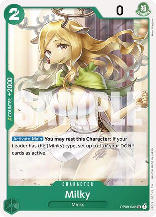 Milky (OP08-032) - Two Legends - for just $0.08! 