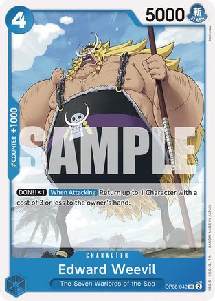 Edward Weevil (OP08-042) - Two Legends - for just $0.05! 