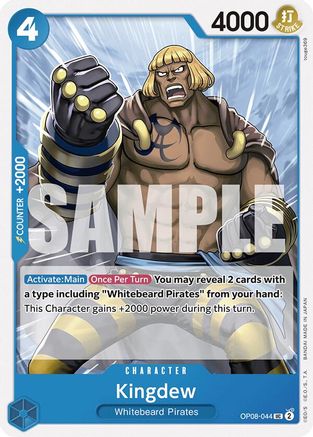 Kingdew (OP08-044) - Two Legends - for just $0.10! 