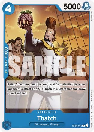 Thatch (OP08-045) - Two Legends - for just $0.05! 