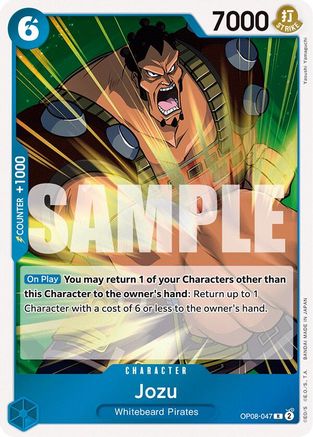 Jozu (OP08-047) - Two Legends Foil - for just $1.35! 
