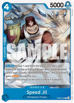 Speed Jil (OP08-049) - Two Legends - for just $0.05! 