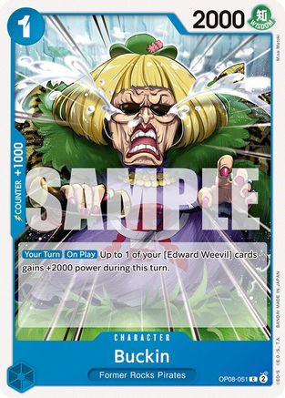 Buckin (OP08-051) - Two Legends - for just $0.05! 