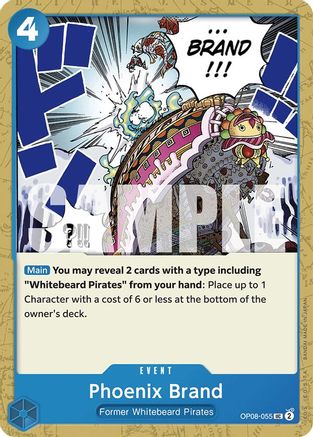 Phoenix Brand (OP08-055) - Two Legends - for just $0.05! 