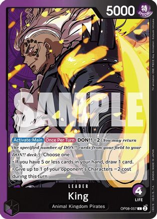 King (057) (OP08-057) - Two Legends - for just $0.07! 