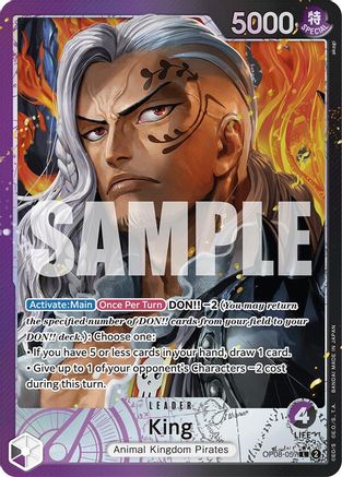 King (057) (Parallel) (OP08-057) - Two Legends Foil - for just $5.38! 