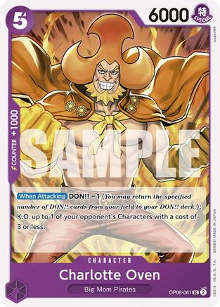 Charlotte Oven (OP08-061) - Two Legends - for just $0.05! 
