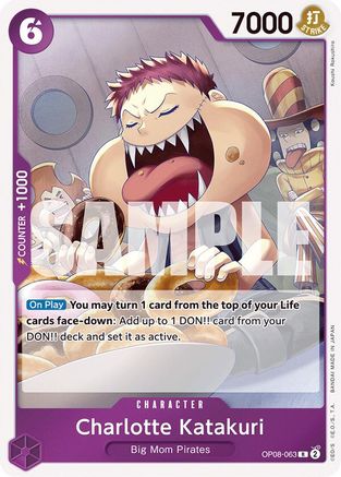 Charlotte Katakuri (063) (OP08-063) - Two Legends Foil - for just $0.08! 
