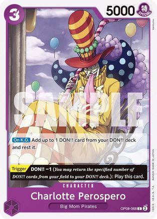 Charlotte Perospero (OP08-068) - Two Legends - for just $0.05! 