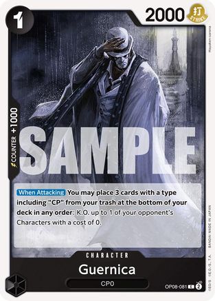Guernica (OP08-081) - Two Legends - for just $0.05! 