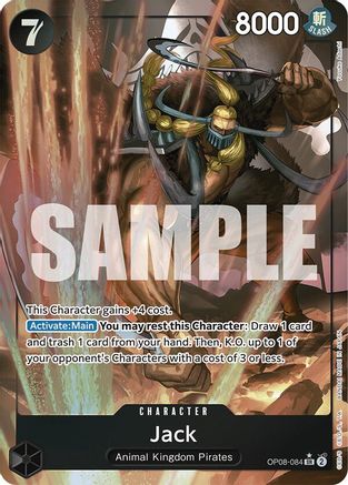 Jack (Parallel) (OP08-084) - Two Legends Foil - for just $1.25! 