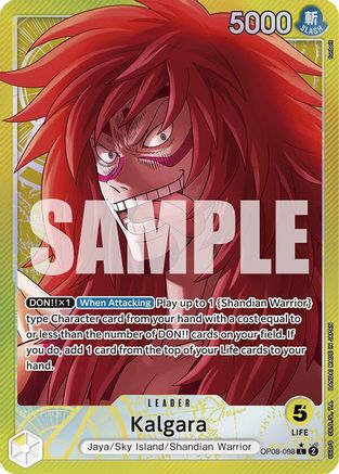Kalgara (098) (Parallel) (OP08-098) - Two Legends Foil - for just $7.35! 