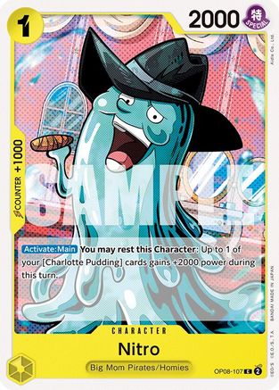 Nitro (OP08-107) - Two Legends - for just $0.05! 
