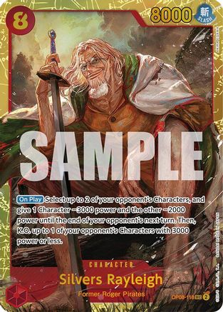 Silvers Rayleigh (OP08-118) - Two Legends Foil - for just $2.52! 