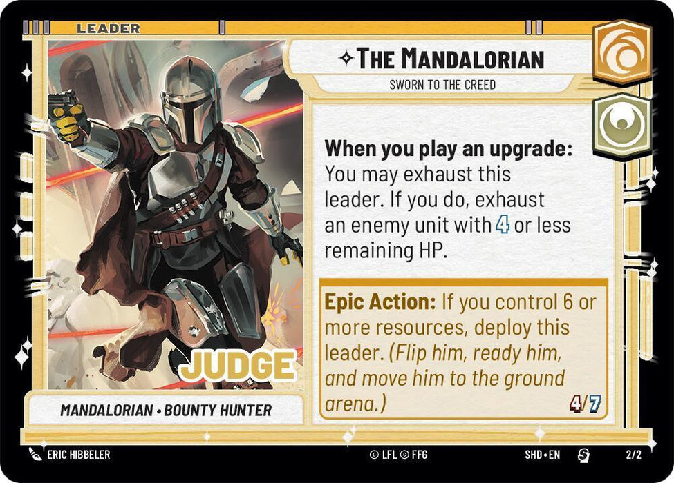 The Mandalorian - Sworn To The Creed (Judge Promo) (2/2) [Shadows of the Galaxy Promos] - for just $0.65! 